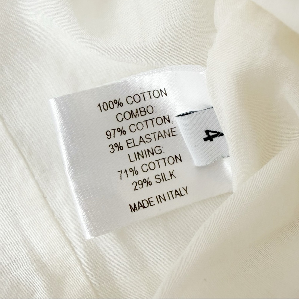 Proenza Shouler Woman White Mandarin Collar Sleeveless Dress US4 Luxury Minimal - Picture 10 of 11